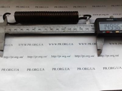 Пружина розтягування 3 х 20 х 150 (Артикул: R6847)