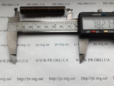 Пружина растяжения 1,2 х 10,2 х 78 (Артикул: R6874)