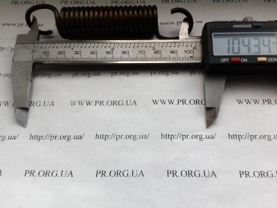 Пружина розтягування 3 х 20,2 х 104,5 (Артикул: R6919)