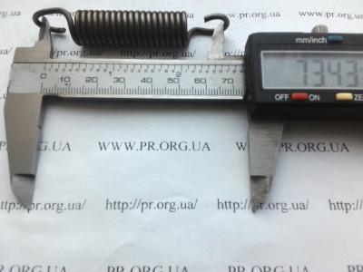 Пружина розтягування 2,2 х 13,7 х 73,5 (Артикул: R6959)