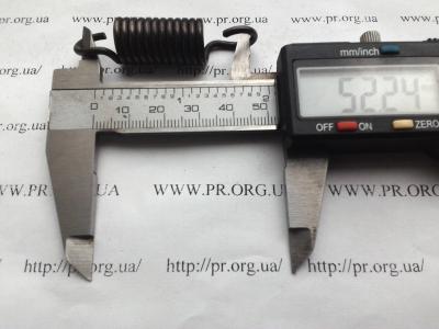 Пружина розтягування 2,2 х 14 х 52 (Артикул: R6965)