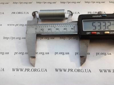 Пружина розтягування 1,5 х 13 х 53,5 (Артикул: R7030)