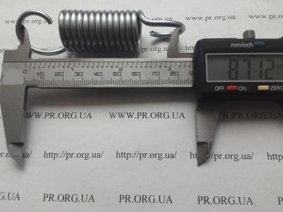 Пружина растяжения 3 х 22 х 87 (Артикул: R7114)