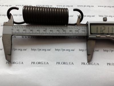 Пружина розтягування 3,5 х 27 х 112 (Артикул: R7183)