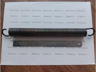 Пружина растяжения 4 х 26,5 х 282 (Артикул: R7297)