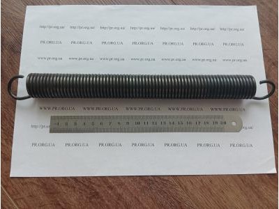 Пружина розтягування 3,5 х 27,6 х 295 (Артикул: R7304)