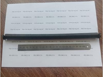 Пружина розтягування 2,2 х 16,5 х 295 (Артикул: R7343)