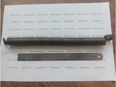 Пружина растяжения 1,8 х 20 х 276 (Артикул: R7345)