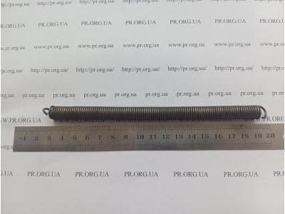 Пружина розтягування 1,5 х 10,5 х 170 (Артикул: R7348)