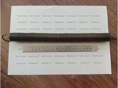 Пружина растяжения 3 х 25 х 325 (Артикул: R7375)