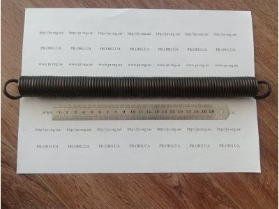 Пружина розтягування 3 х 25 х 324 (Артикул: R7377)