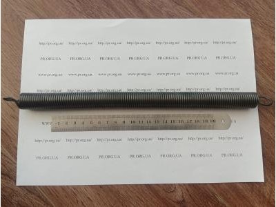 Пружина розтягування 2,5 х 20 х 323 (Артикул: R7383)