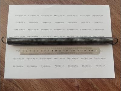 Пружина розтягування 2,5 х 20 х 318 (Артикул: R7386)