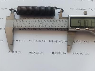 Пружина растяжения 2 х 16,3 х 92 (Артикул: R7440)