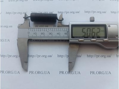 Пружина розтягування 1,6 х 11,6 х 50,5 (Артикул: R7478)