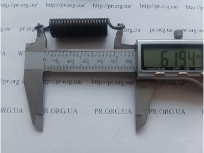 Пружина растяжения 2 х 13 х 62 (Артикул: R7485)