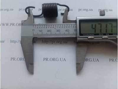 Пружина растяжения 1,8 х 16 х 47 (Артикул: R7487)