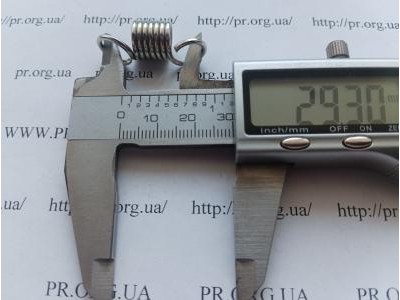 Пружина растяжения 1,6 х 11,5 х 29 (Артикул: R7499)