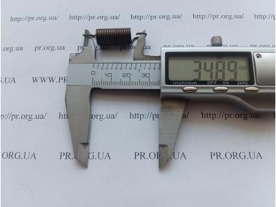 Пружина растяжения 1 х 9,3 х 35 (Артикул: R7505)