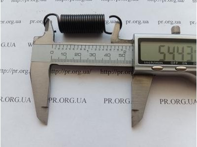 Пружина розтягування 1,5 х 13,5 х 54 (Артикул: R7513)