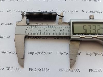 Пружина растяжения 1,5 х 10,3 х 57,5 (Артикул: R7514)