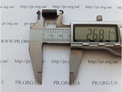Пружина розтягування 1,2 х 8,5 х 27 (Артикул: R7517)