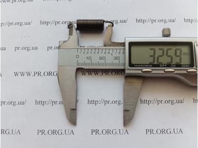 Пружина растяжения 1 х 8,3 х 33 (Артикул: R7518)