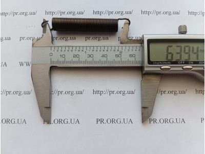 Пружина розтягування 1 х 9,7 х 64 (Артикул: R7520)