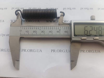 Пружина розтягування 2 х 13 х 62,5 (Артикул: R7524)