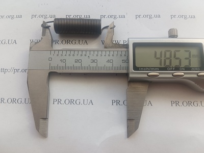 Пружина растяжения 1 х 10,4 х 48,5 (Артикул: R7529)