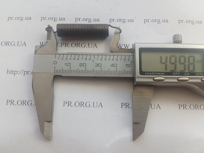 Пружина растяжения 1 х 9 х 50 (Артикул: R7530)