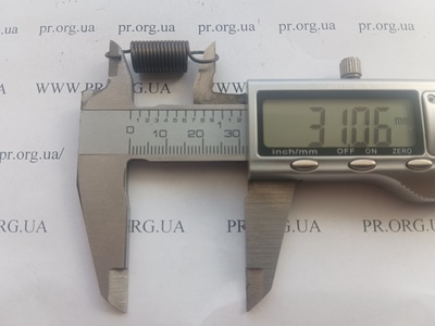 Пружина растяжения 1 х 9,2 х 31 (Артикул: R7531)