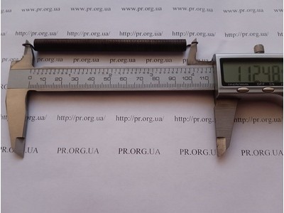 Пружина растяжения 1 х 8 х 112 (Артикул: R7535)
