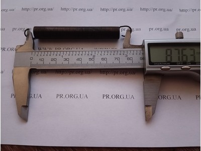 Пружина розтягування 1 х 10,4 х 87,5 (Артикул: R7537)