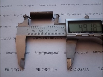 Пружина розтягування 1,4 х 10 х 49 (Артикул: R7546)