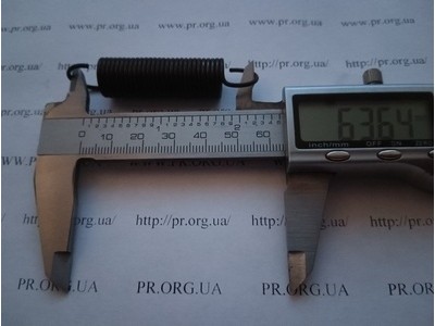 Пружина розтягування 1,5 х 14 х 63,5 (Артикул: R7548)