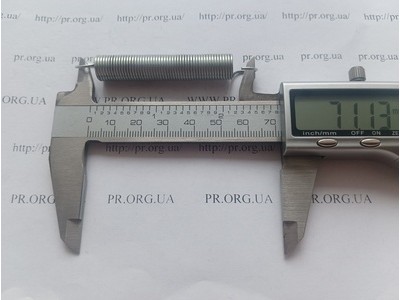 Пружина растяжения 1 х 10,3 х 71 (Артикул: R7560)