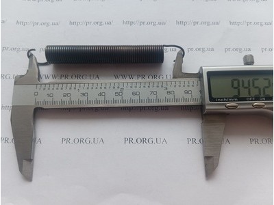 Пружина розтягування 1,2 х 11,2 х 94,5 (Артикул: R7563)