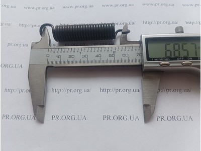 Пружина растяжения 2 х 13 х 68,5 (Артикул: R7570)