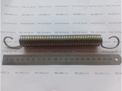 Пружина растяжения 3 х 22 х 209 (Артикул: R7572)