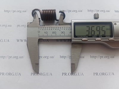 Пружина розтягування 2 х 13,3 х 37 (Артикул: R7577)
