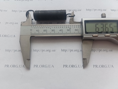 Пружина розтягування 1,5 х 13,5 х 63,5 (Артикул: R7579)