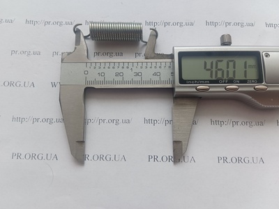 Пружина растяжения 1,2 х 10,5 х 46 (Артикул: R7582)