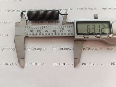 Пружина розтягування 1,5 х 13,8 х 63,5 (Артикул: R7584)