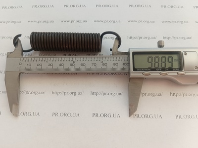 Пружина розтягування 2,5 х 18,5 х 99 (Артикул: R7585)