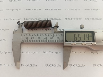 Пружина растяжения 2 х 13 х 65 (Артикул: R7586)