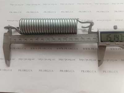 Пружина растяжения 4 х 30 х 152 (Артикул: R7589)