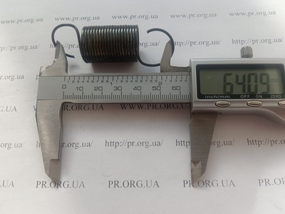 Пружина розтягування 1,4 х 20 х 64 (Артикул: R7597)