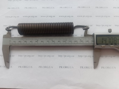 Пружина розтягування 3 х 22 х 147 (Артикул: R7601)