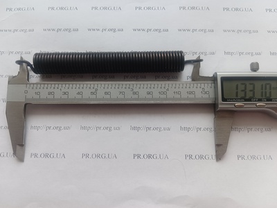 Пружина растяжения 2 х 16 х 133 (Артикул: R7602)